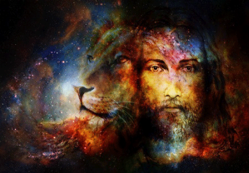 jesus&lion